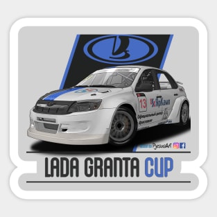 Lada Granta Cup Gruzdev Sticker